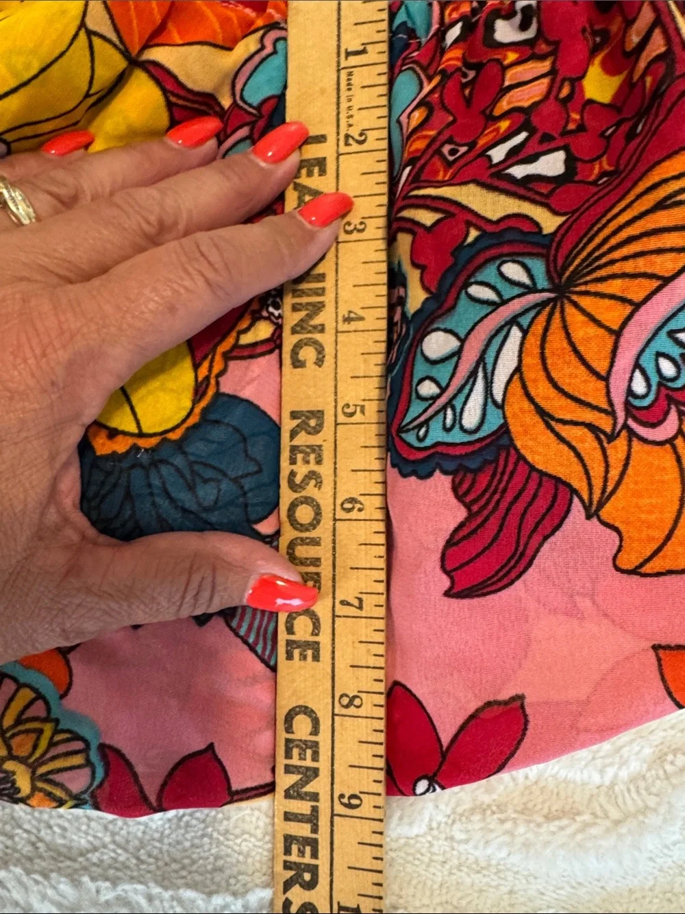 Floral Wide Leg Jumpsuit - Multicolor - Picture 13 of 13